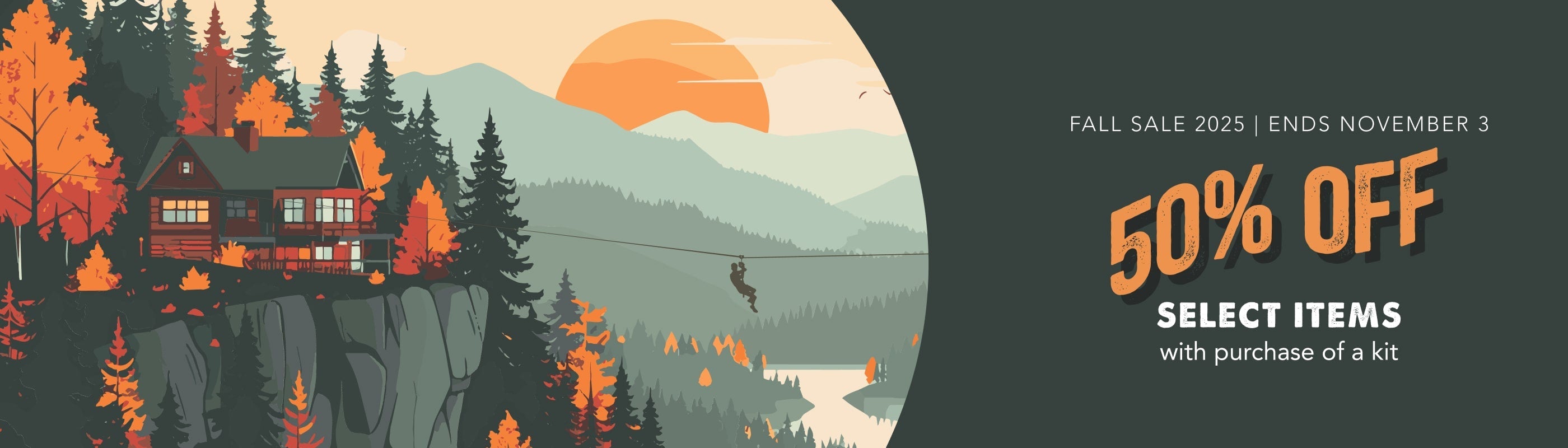 ZIPLINEGEAR Fall Sale