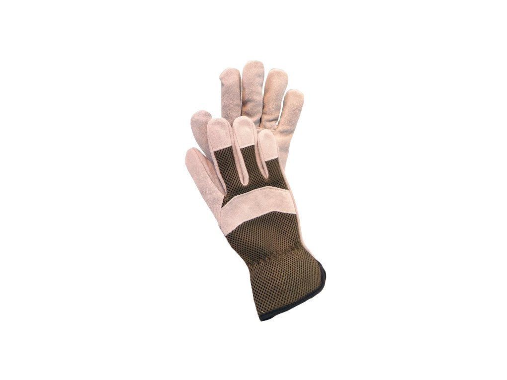 Zipline safety gloves