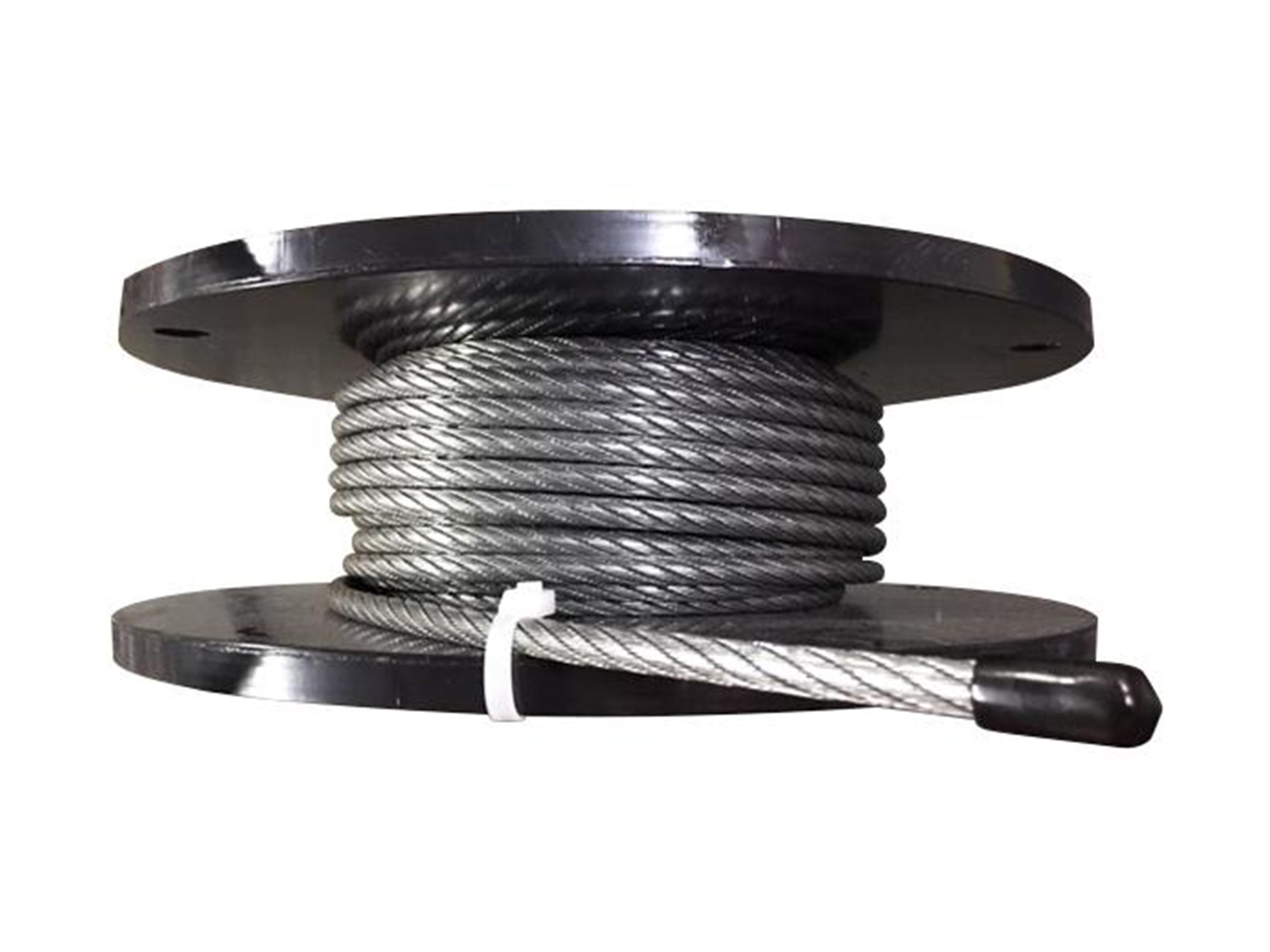 3/8" Commercial Grade Super Swaged Galvanized Aircraft Cable - For Zip Lines