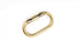 Steel Oval Screw Lock Carabiner