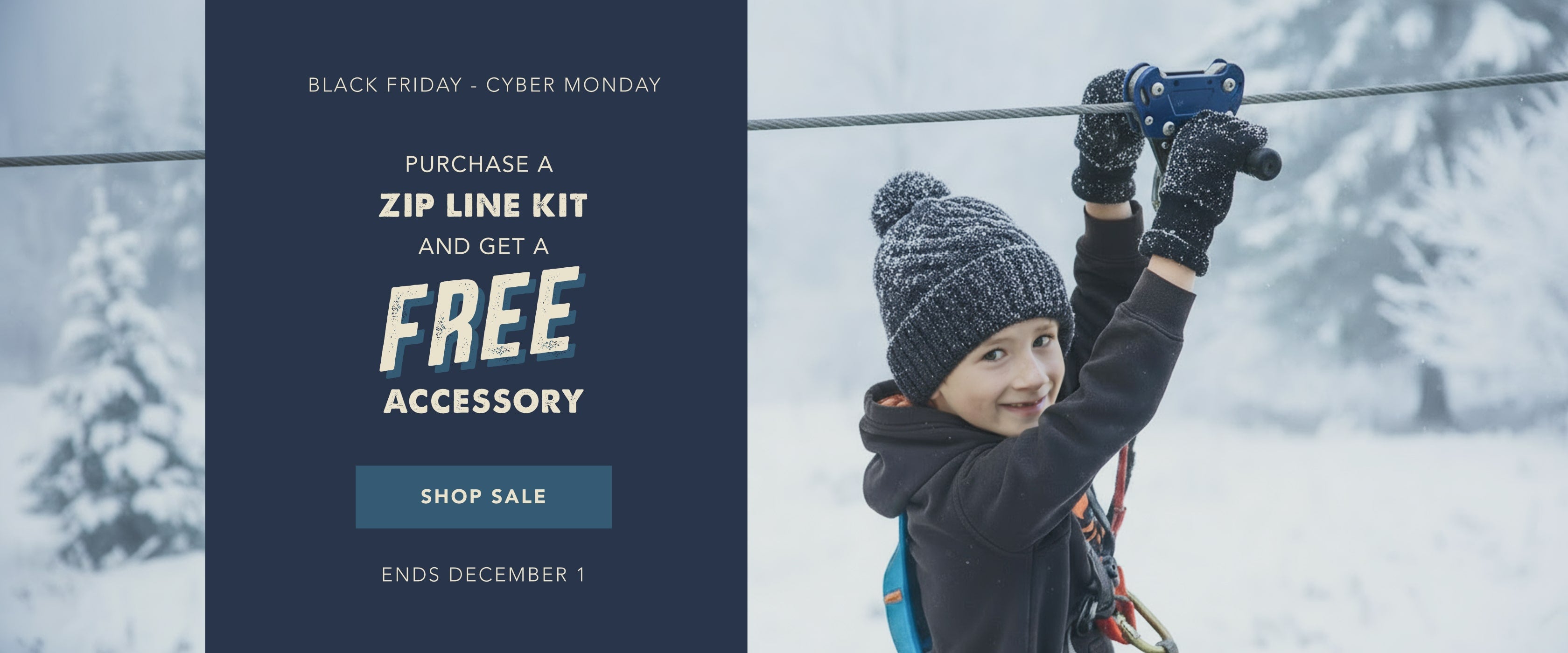 ZIPLINEGEAR Black Friday and Cyber Monday Sale