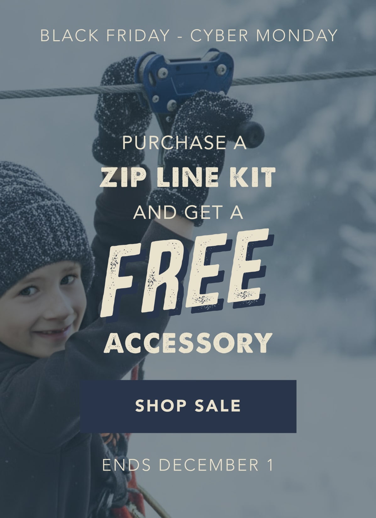 ZIPLINEGEAR Black Friday and Cyber Monday Sale