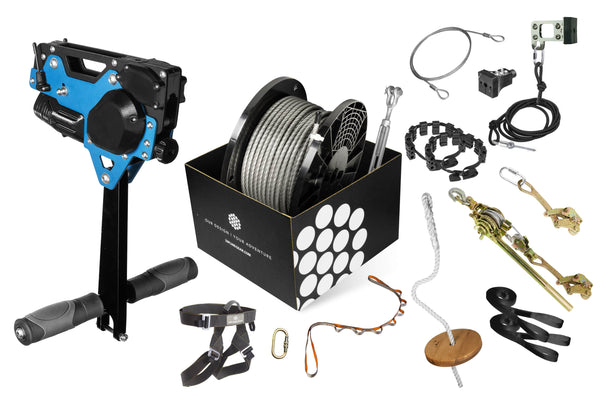 Boomerang Zip Line kit - Up to 1000 Feet!
