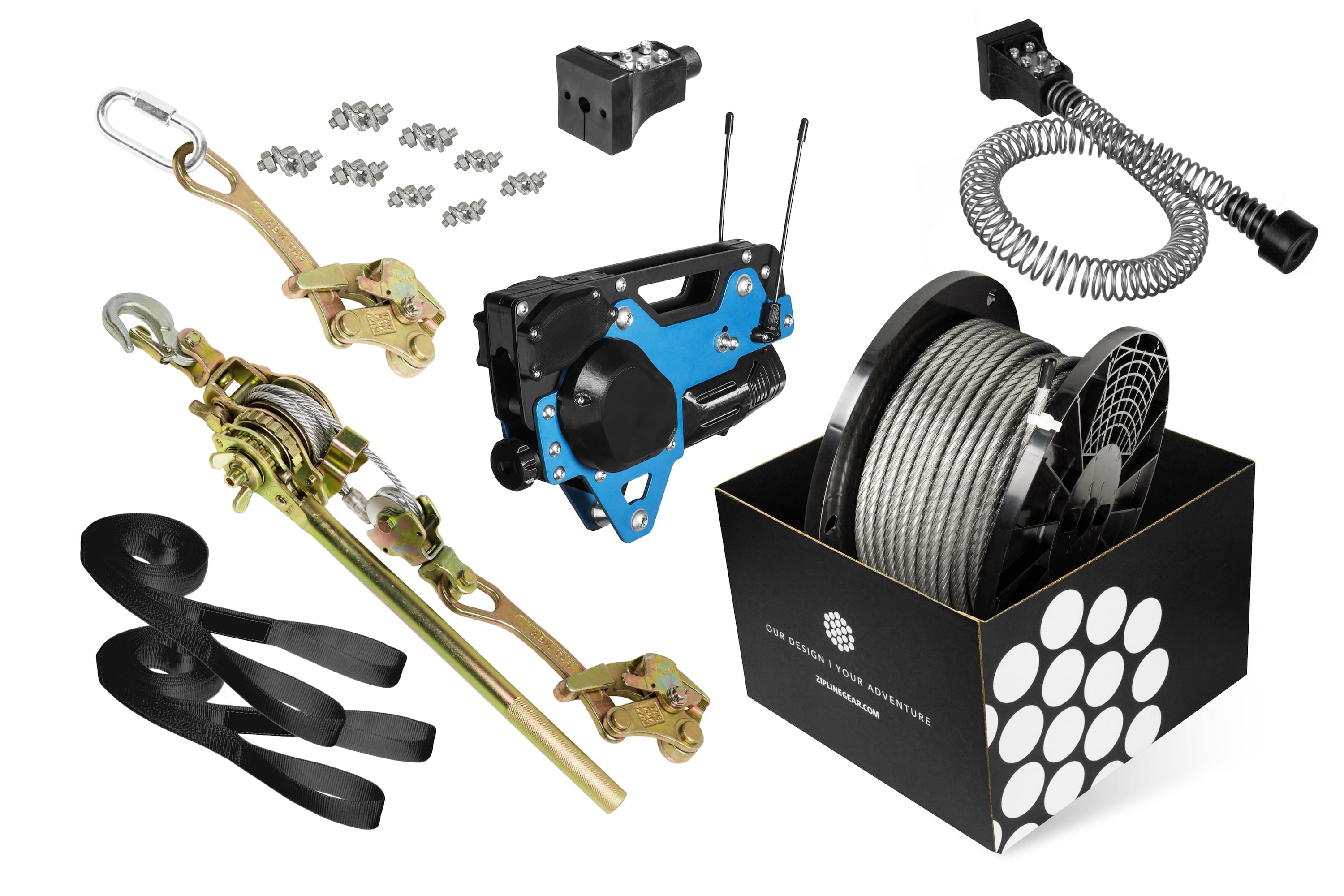 英国 LINLEY Accessories for the 公式カタログ Splash Kit Pro | Premium Over-Water Zip Line Kit