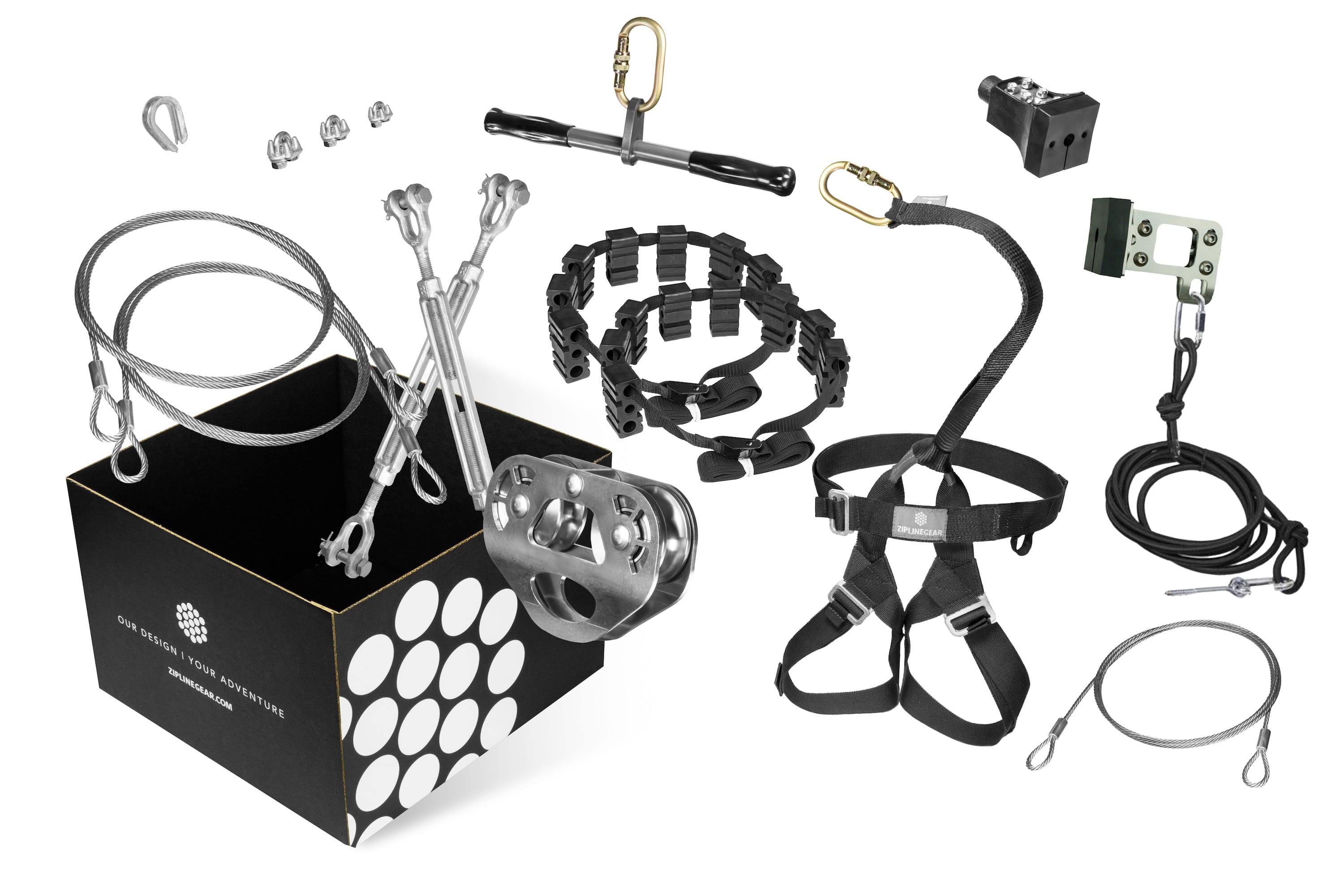 Rogue Series Zip Line Kit (Up To 500 Feet!!)