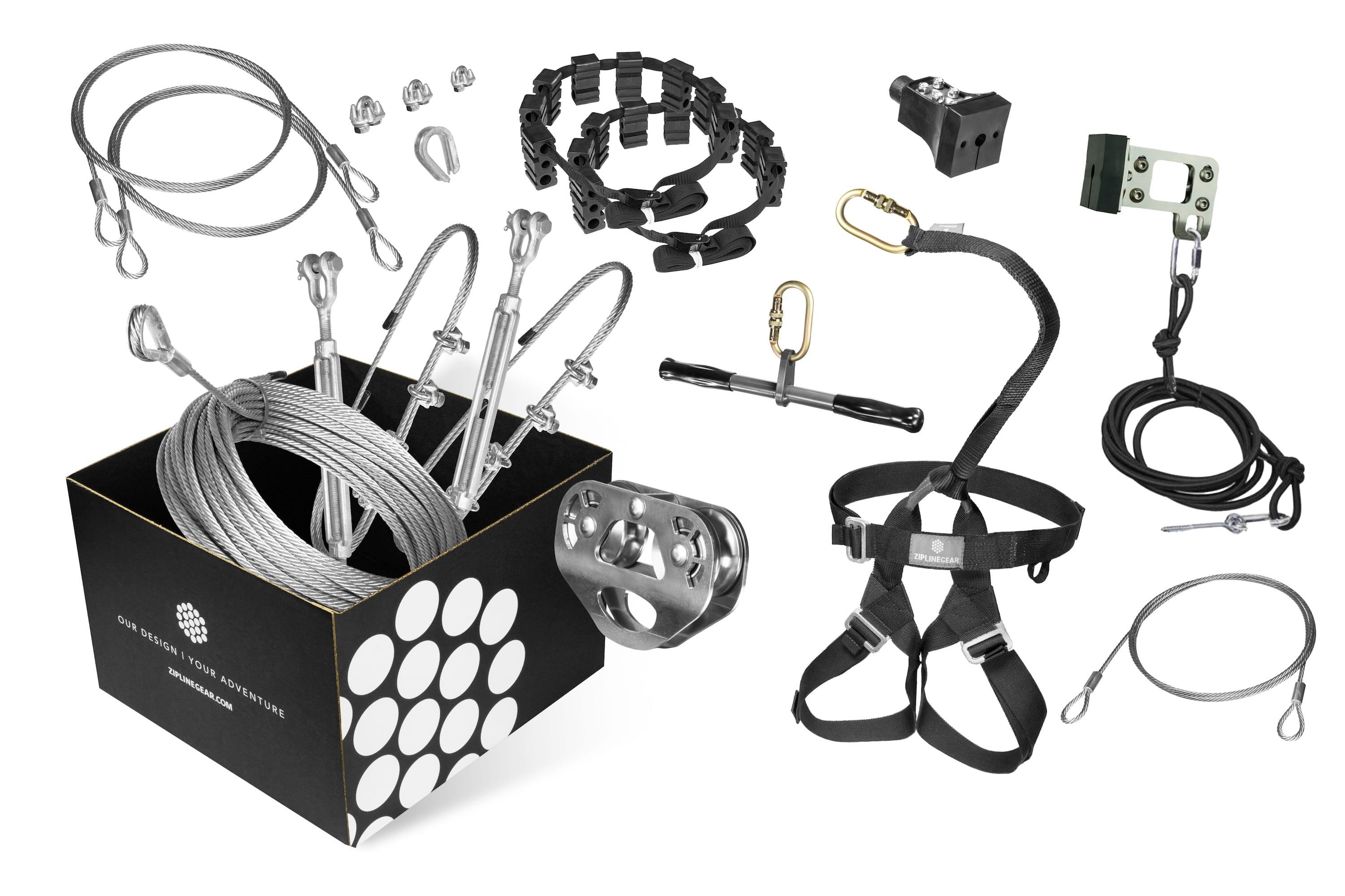 Stainless Trolley & Bungee Brake | Rogue Series Kit