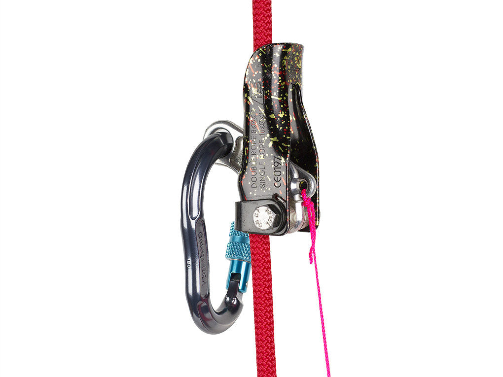 Petzl Shunt Ascender with Carabiner and Rope